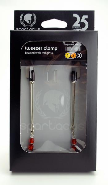 Adj Clamp W-red Beads