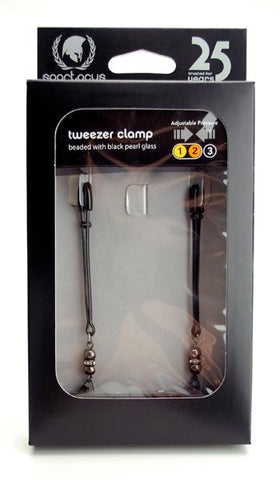 Tweezer Clamp W- Pearl Black