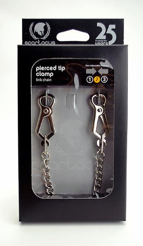 Pierced Clamp W- Link Chain