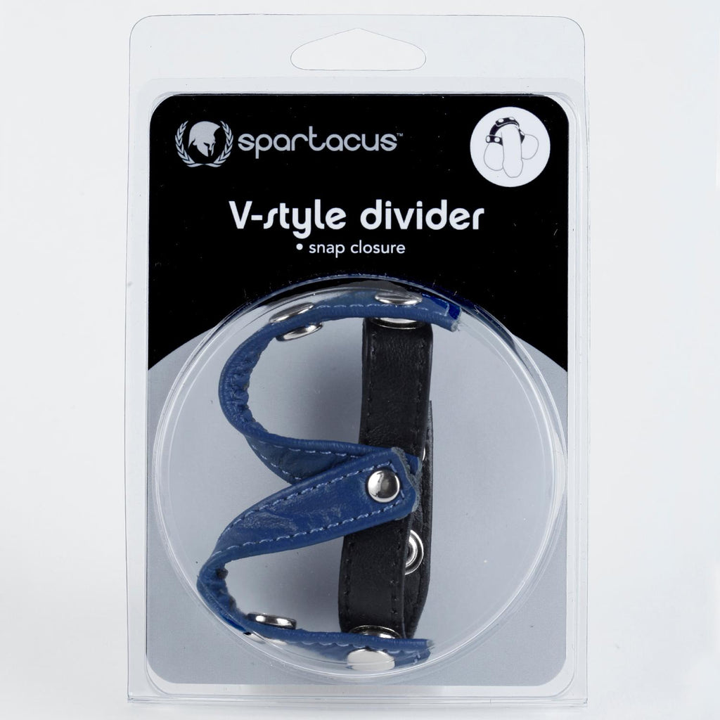 Black & Blue V Style C Ring