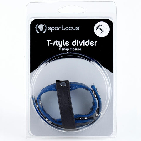 Black & Blue T Style C Ring
