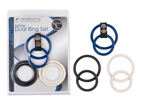 Nickel Free Nitrile Dual Ring Set