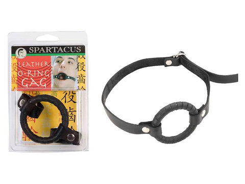 Gag O Ring 1-3-4in Leather