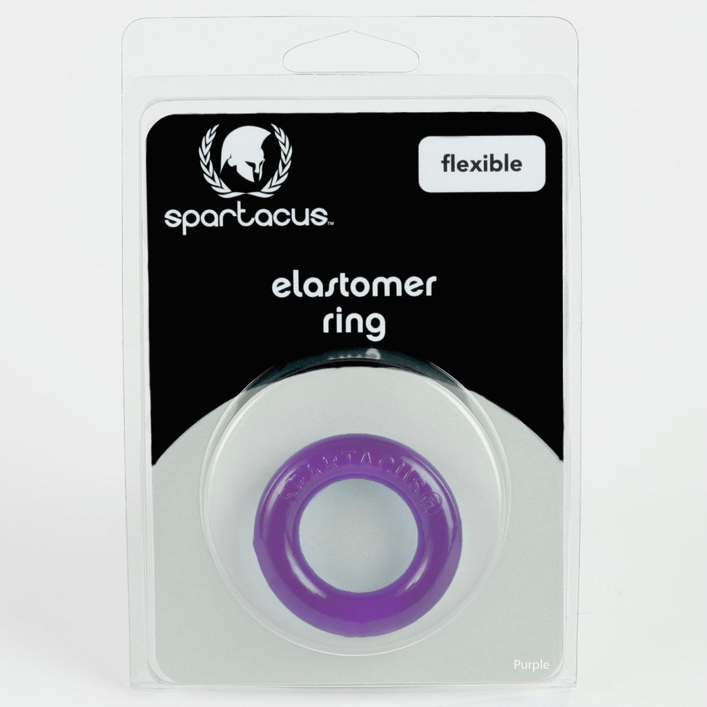 Elastomer C Ring Relaxed Purple