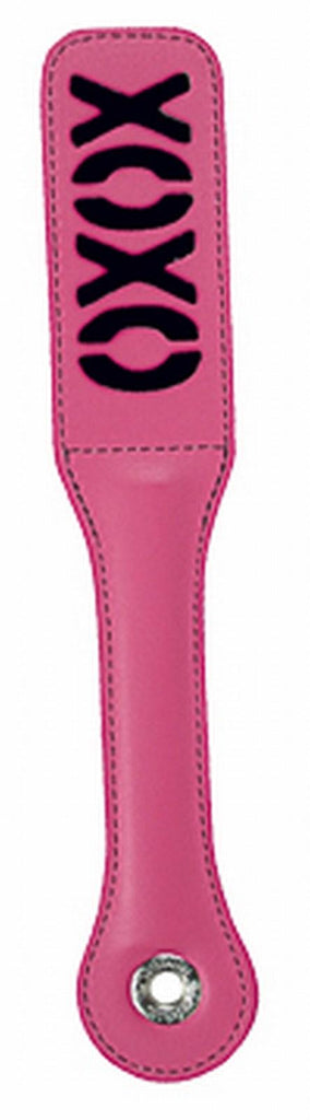 Sex & Mischief Blush Xoxo Pink-black Paddle