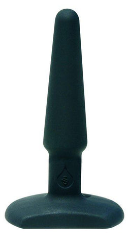 Sex In The Shower Black Silicone Butt Plug