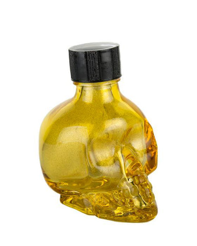 Body Glitter Gold Skull