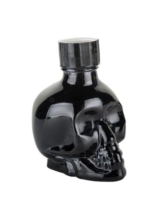 Body Glitter Black Skull