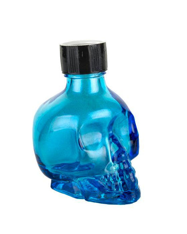 Body Glitter Blue Skull