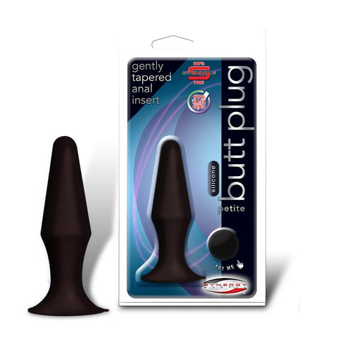 Silicone Butt Plug Small Black