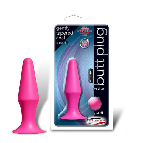 Silicone Butt Plug Small Pink