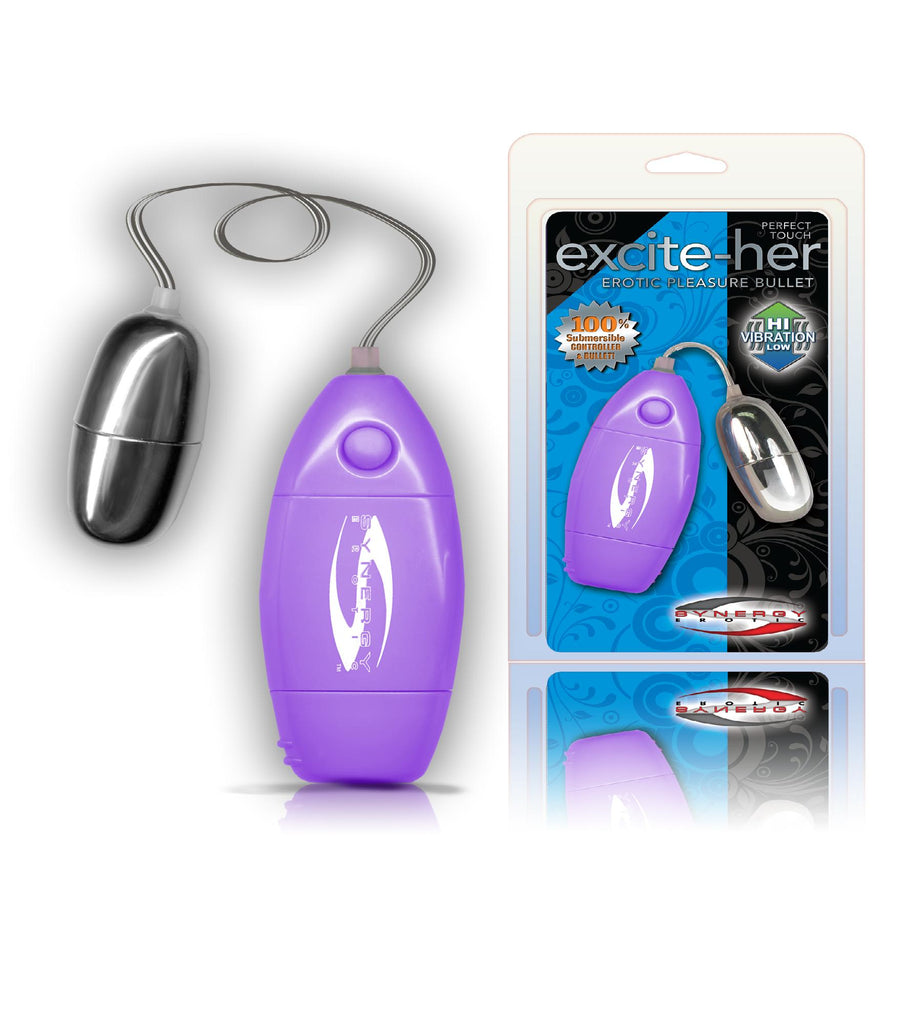 Excite Her 2-speed Silver Bullet-lav