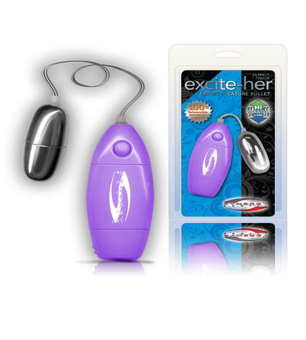 Excite Her 2-speed Silver Bullet-lav