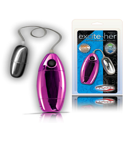 Excite Her Silver Bullet Luster Pink