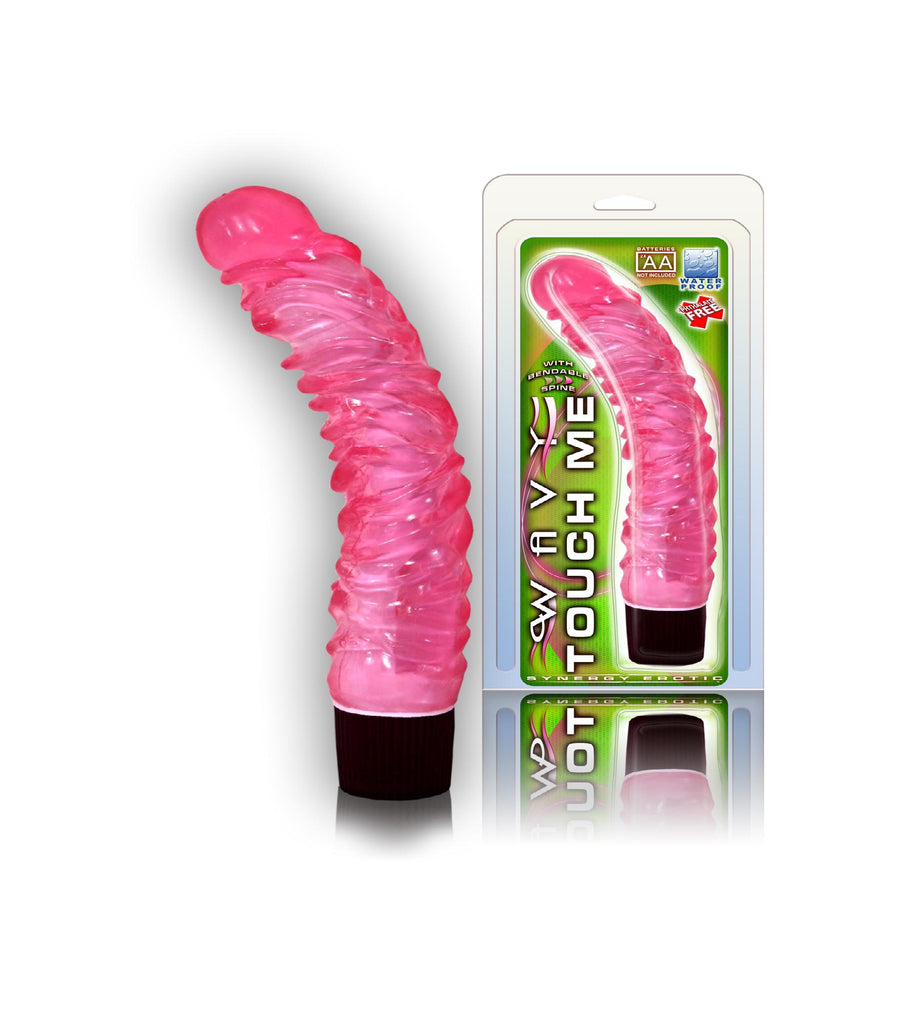 Wavy Touch Me Penis Pink