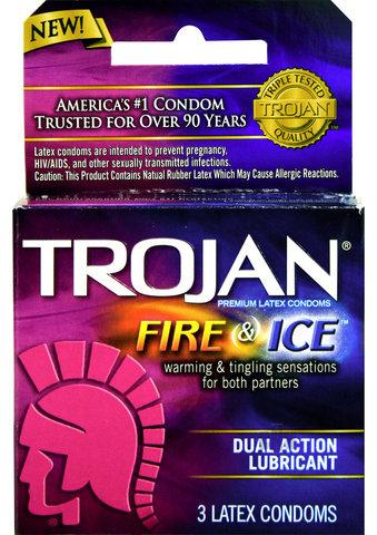 Trojan Pleasures Fire & Ice 3pack