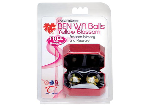 Tlc Cyberglass Ben Wa Ball Yellow Blossom
