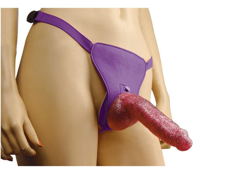 Tlc Bree Olson Glitter Glam Strap On Harness & Dong