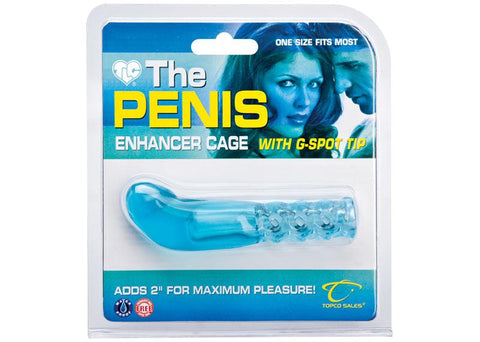 Tlc Penis Enhancer Cage W-g-spot Tip
