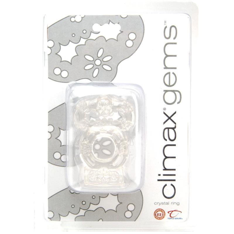 Climax Gems Crystal Vibrating Ring