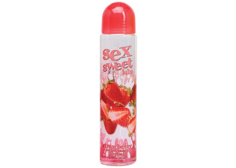 Sex Sweet Lube Strawberry 6.7 Oz