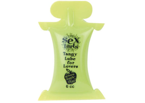 Sex Tarts Lube 6cc Green Apple Fizz
