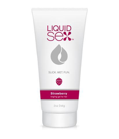Liquid Sex Tingling Gel For Her Strawberry 2 Oz