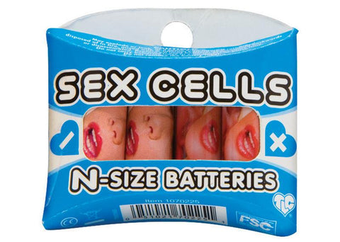 Sex Cells N-size Batteries 4pk