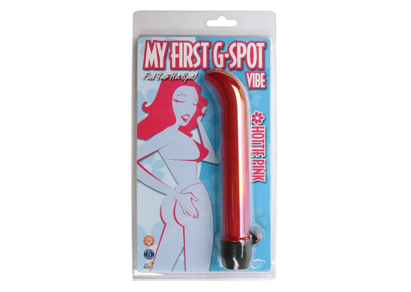 My First G Spot 7.5in Vibe Hottie Pink