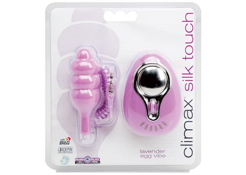 Climax Silk Touch Egg Vibe Lavender