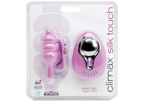 Climax Silk Touch Egg Vibe Lavender