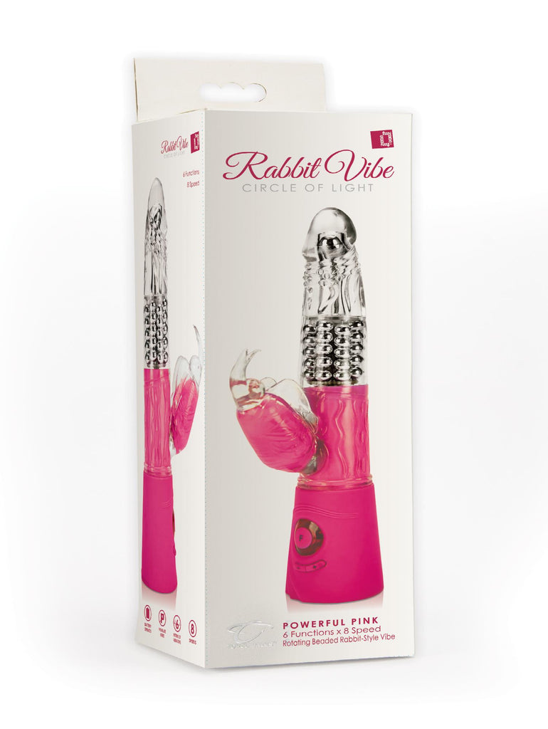 Rabbit Vibe Circle Of Light Powerful Pink