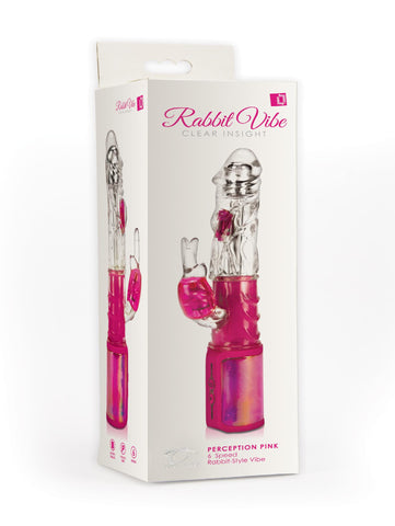 Rabbit Vibe Clear Insight Perception Pink