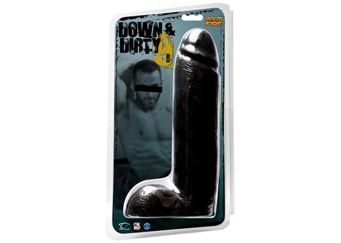 Wildfire Down & Dirty 9in Dong Black