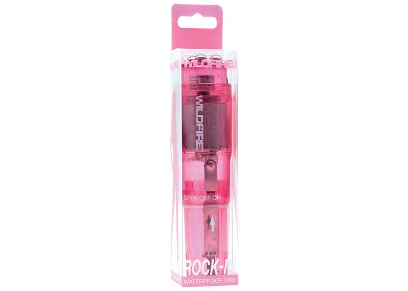 Wildfire Rock In Waterproof Massager Bright Pink