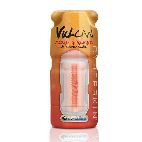Cyberskin Vulcan Mouth Stroker W-warming Lube