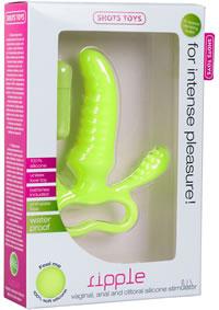 Shots Toys Ripple Green