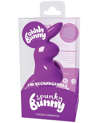 Vedo Spunky Bunny Finger Vibe Purple