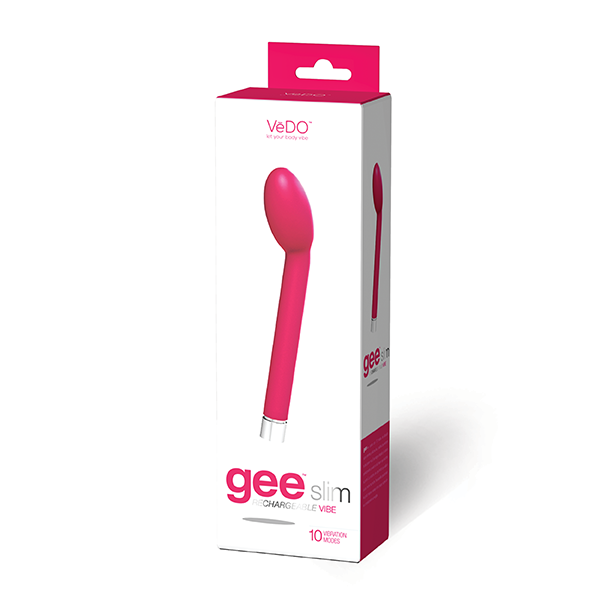Vedo Geeslim Rechargeable G-spot Vibe Pink