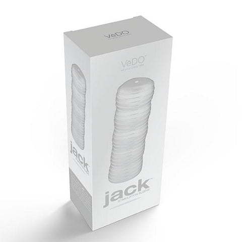 Vedo Jack Stim Sleeve Crystal Clear