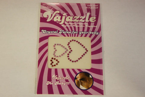 Vajazzle Multi Sized Colored Hearts (net)