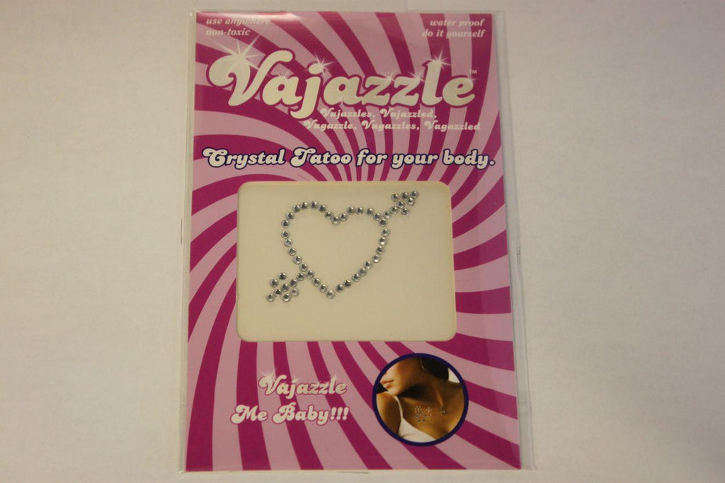 Vajazzle Heart W-arrow (net)