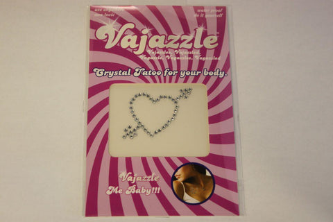 Vajazzle Heart W-arrow (net)