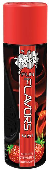 Fun Flavors 4 In 1 Wet Seductive Strawberry