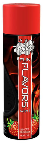 Fun Flavors 4 In 1 Wet Seductive Strawberry