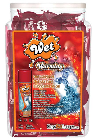 Wet Warming Lubricant Fishbowl 120pcs