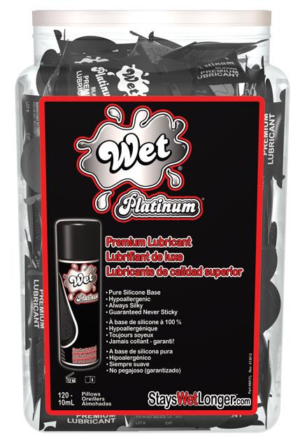 Wet Platinum 10ml Pillow 120pcs