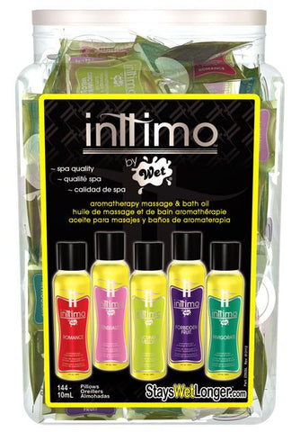 Wet Inttimo Massage Oil 10ml 144pcs