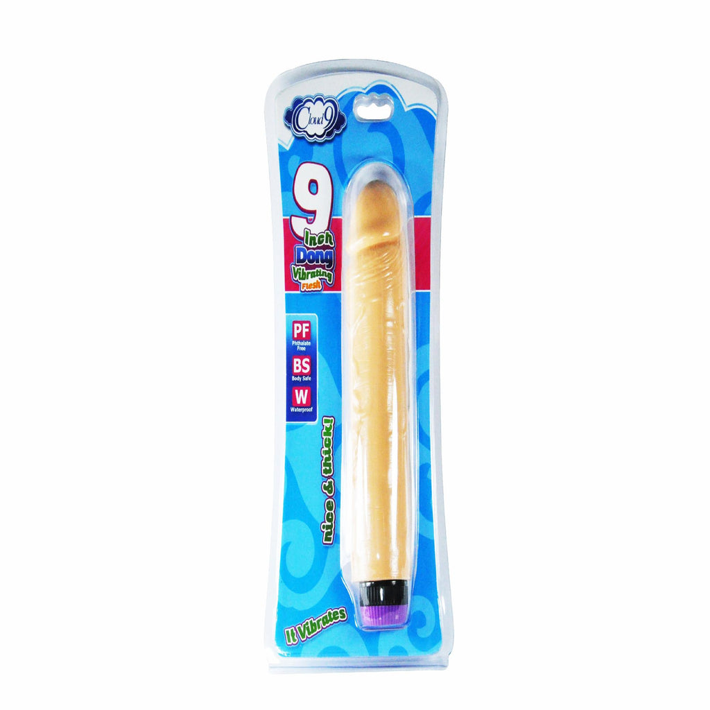 Cloud 9 Dong Vibrating Flesh 9in