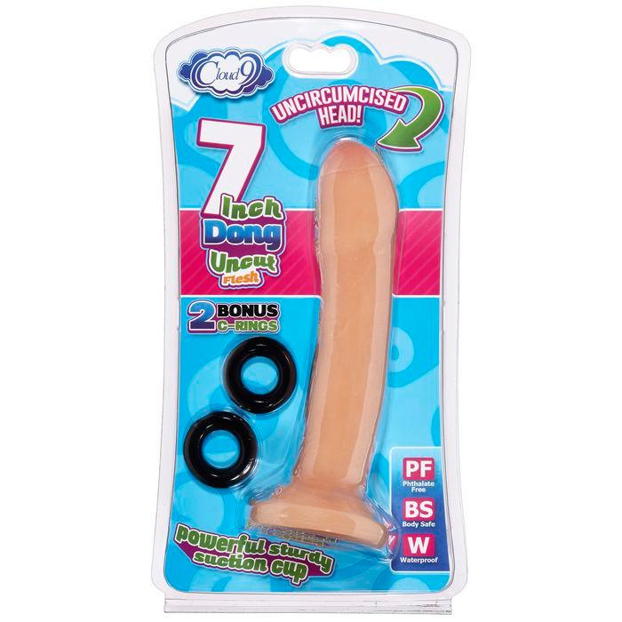 Cloud 9 Uncut 7 Uncircumcised Flesh W-2 C Rings "